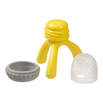 b.box - Silicone Fresh Food Feeder-lemon sherbet