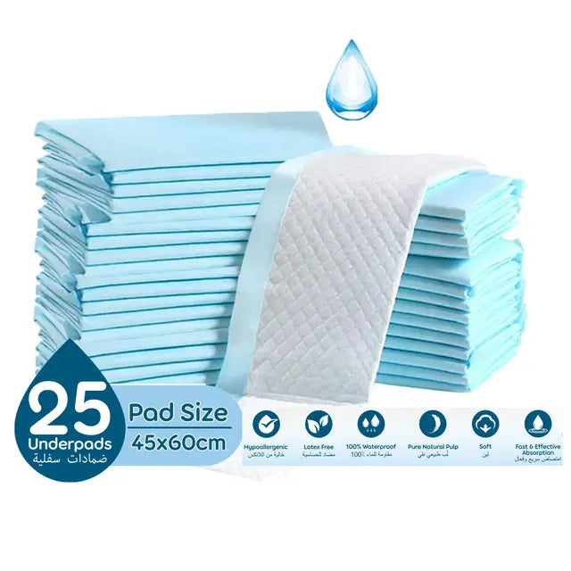 Nappy Time - Disposable Changing Mats - 45x60 cm - 25pcs