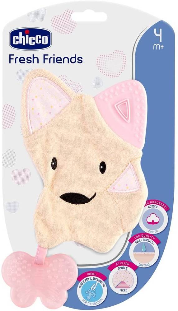 Chicco - Fresh Friends Teether - Pink