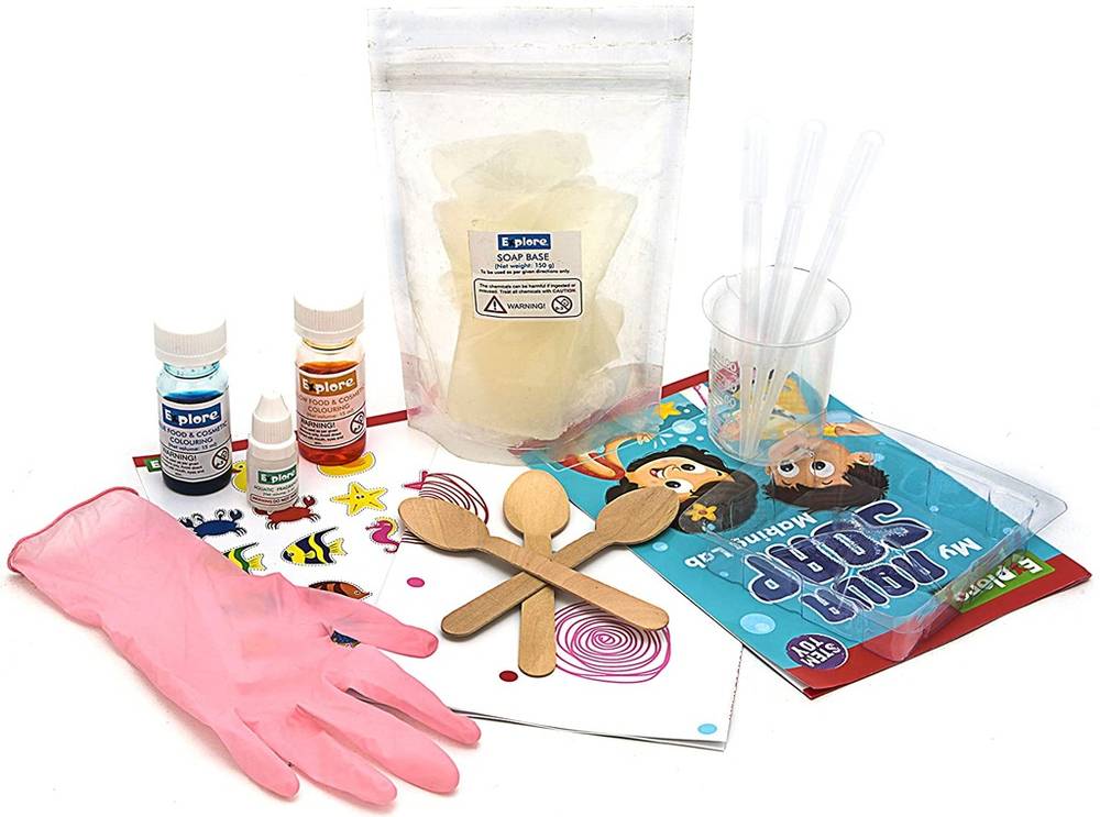 مختبر صنع الصابون السائل أو المائي