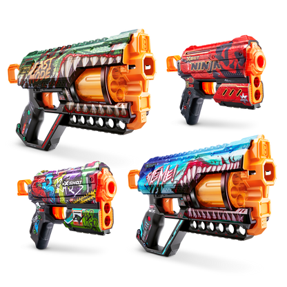 X-Shot Skins Combo Pack [2pk Griefer/2pk Flux]