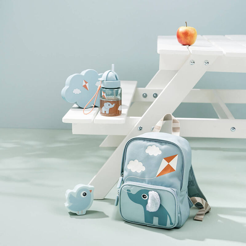 Done by Deer -Kids Canvas Backpack- Elphee Blue