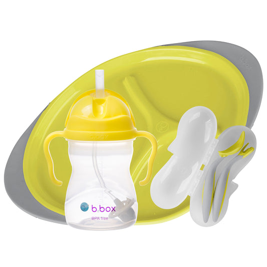 b.box - Feeding set -Lemon Sherbet