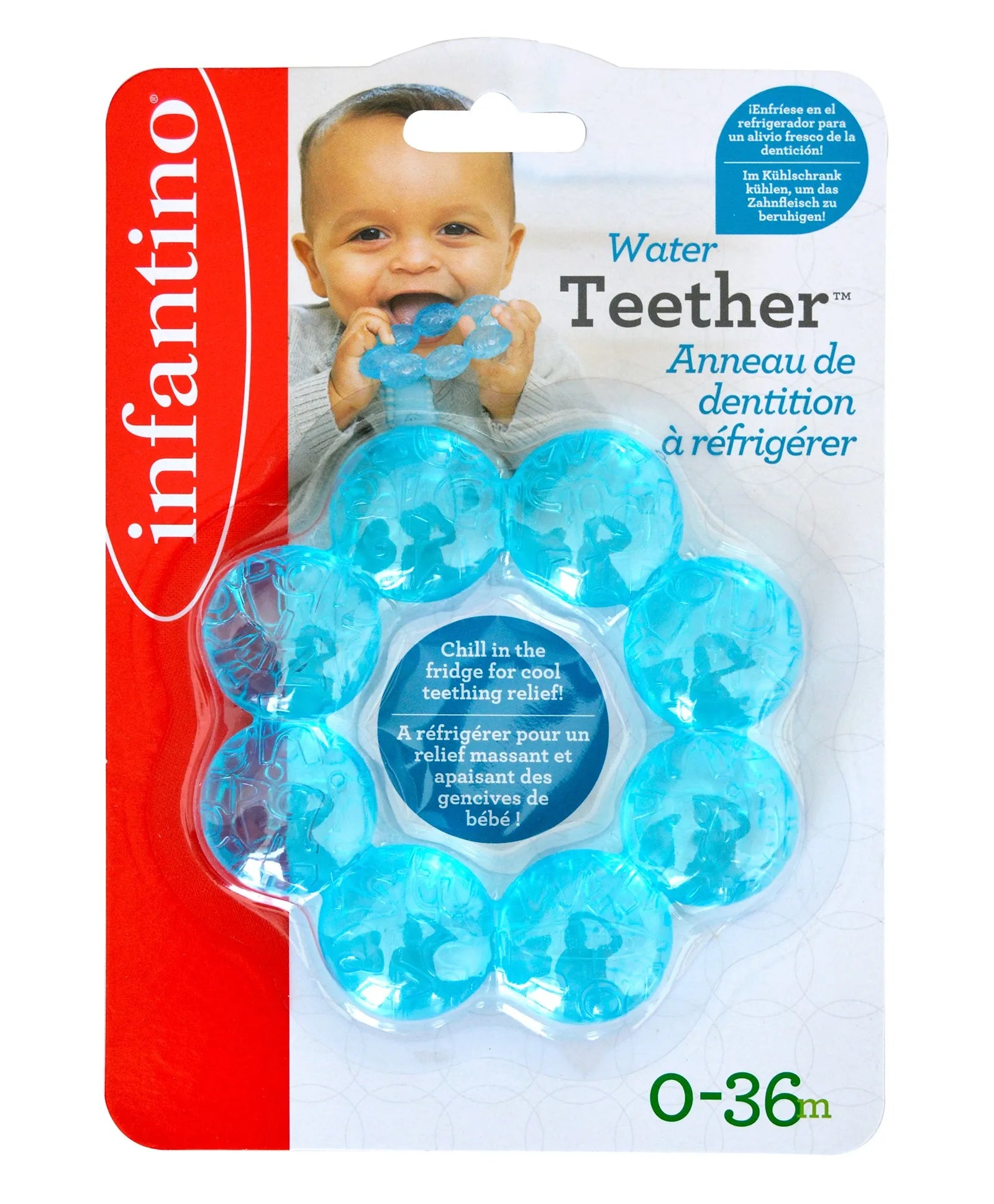 Infantino - Water Teether - Blue – Little Wings