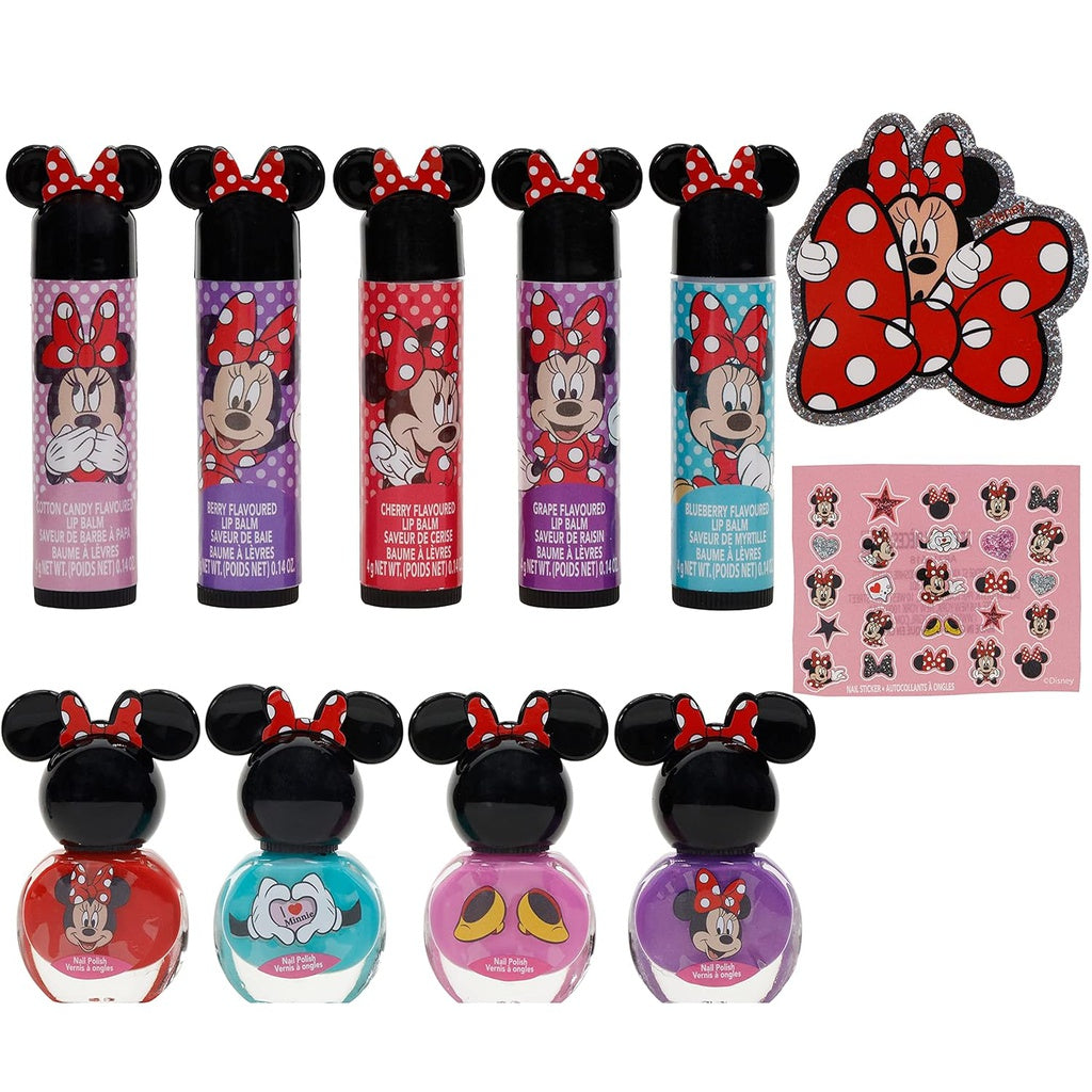 Disney Minnie Mouse - Girl Sparkly Cosmetic Makeup Set