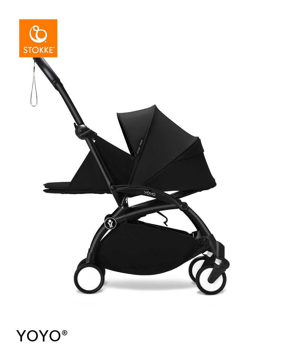 Stokke® YOYO³ stroller with newborn pack-Black