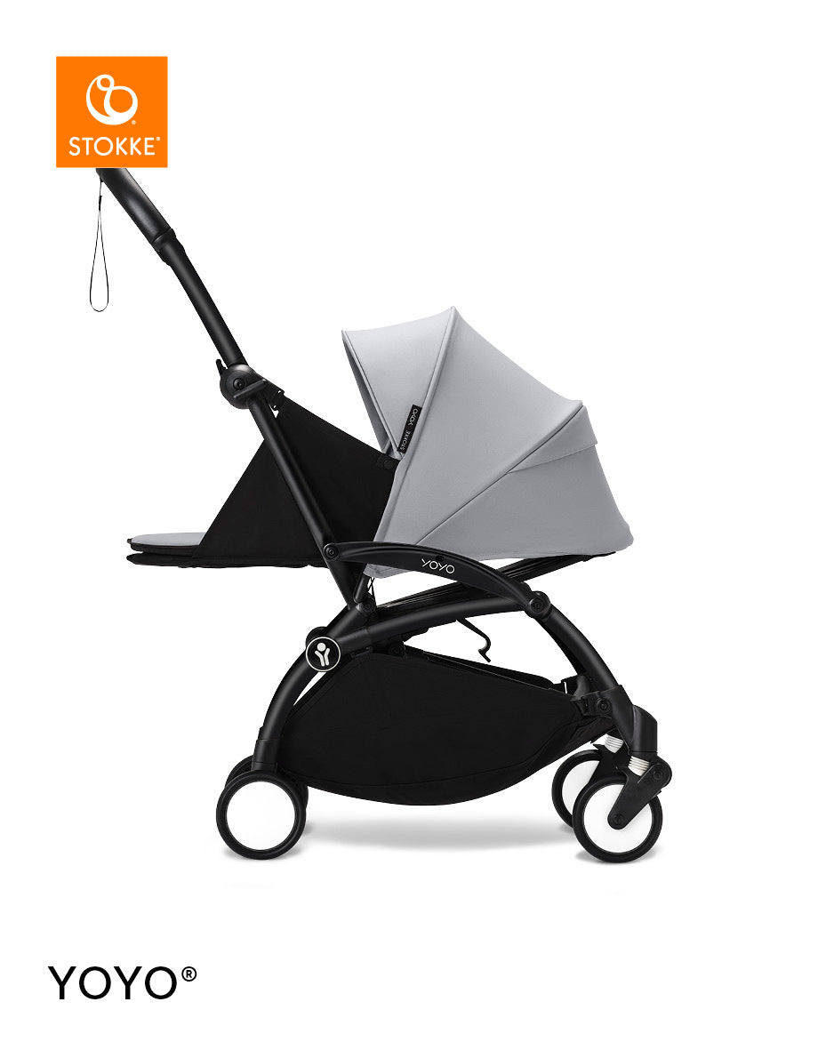 Stokke® YOYO³ stroller with newborn pack-Stone