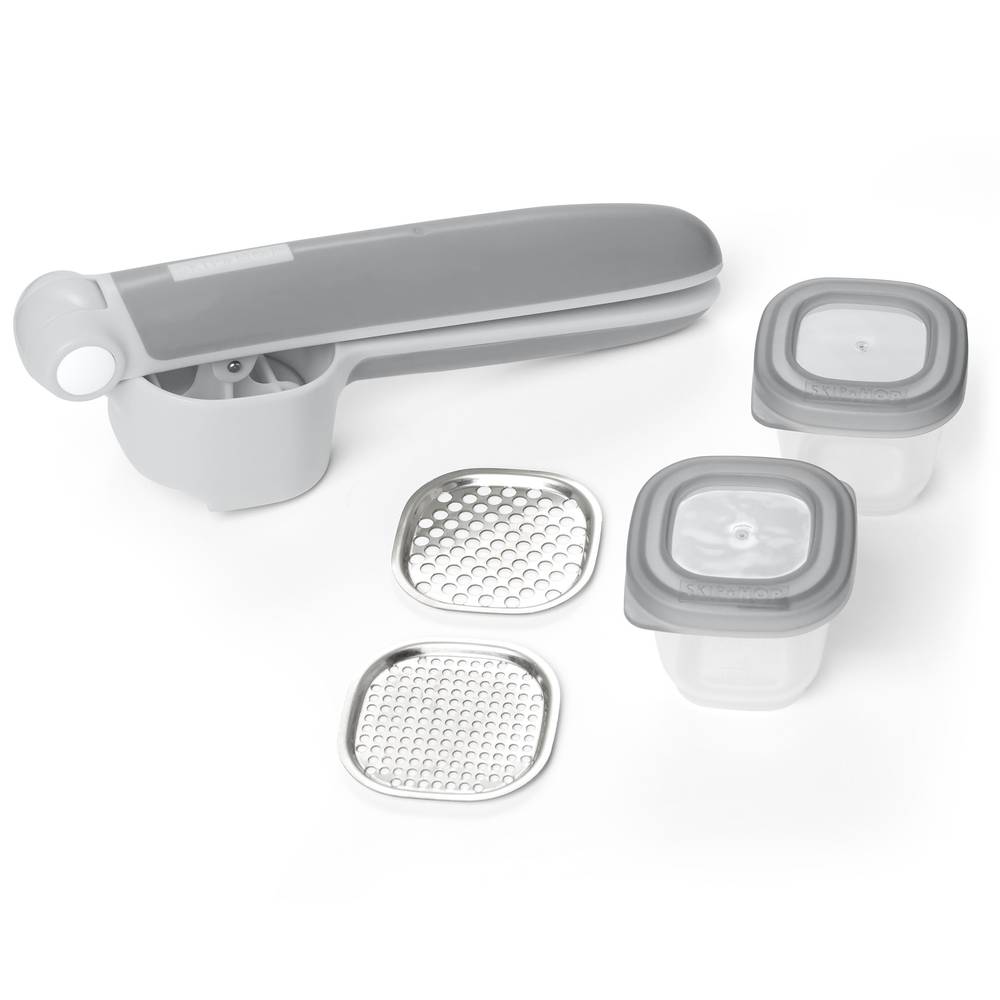 Skiphop - Easy-Prep Food Press Set - Grey