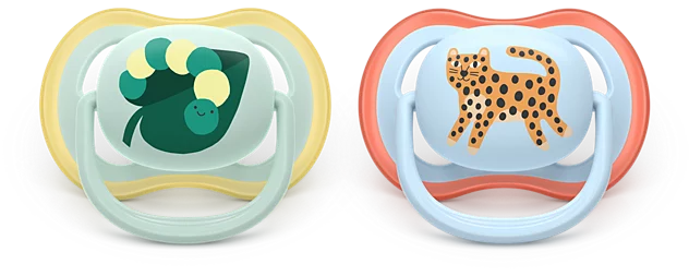 Philips Avent Air Soothers – Boy, 0–6 Months, 2 Pack