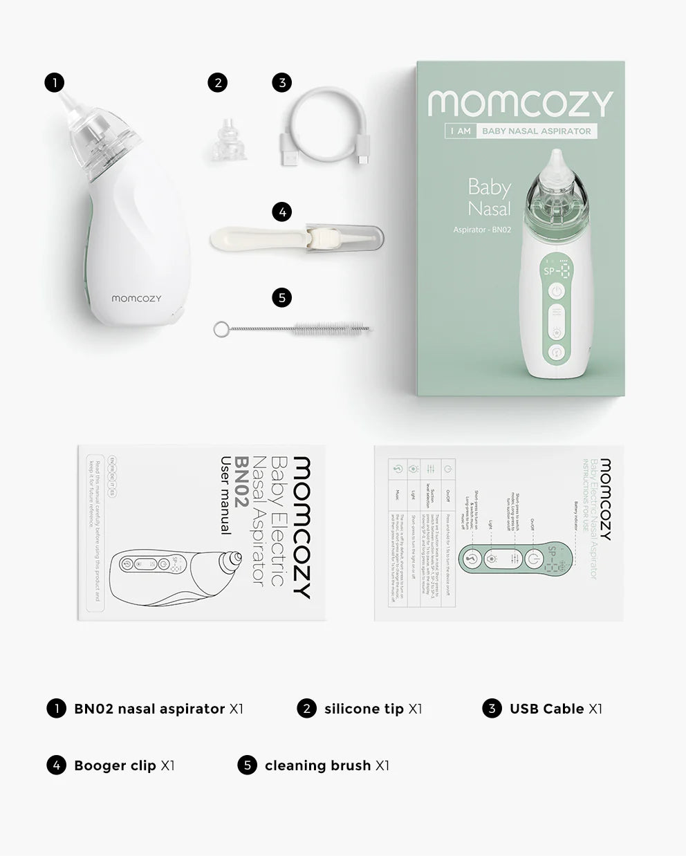 Momcozy-Baby Nasal Aspirator