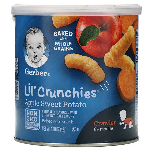 Gerber, Lil' Crunchies,Apple Sweet Potato