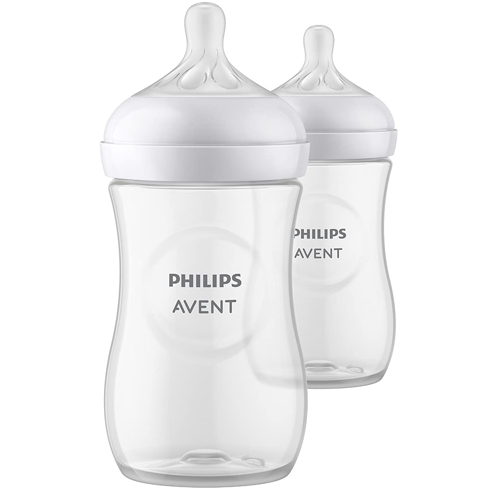 Philips Avent Natural Response Baby Bottle 260ml-2 Pack