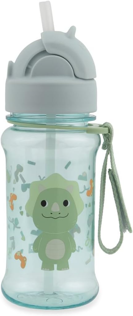 Skip Hop Besties Squad Straw Bottle - Dino