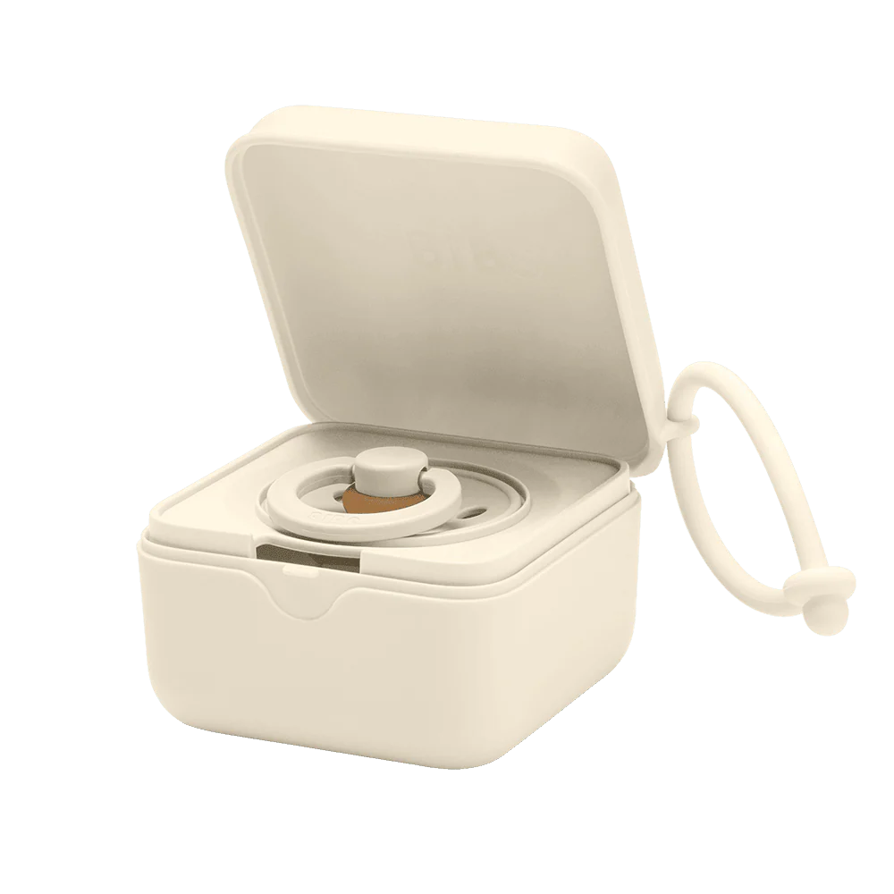 Bibs - Pacifier Box - Ivory
