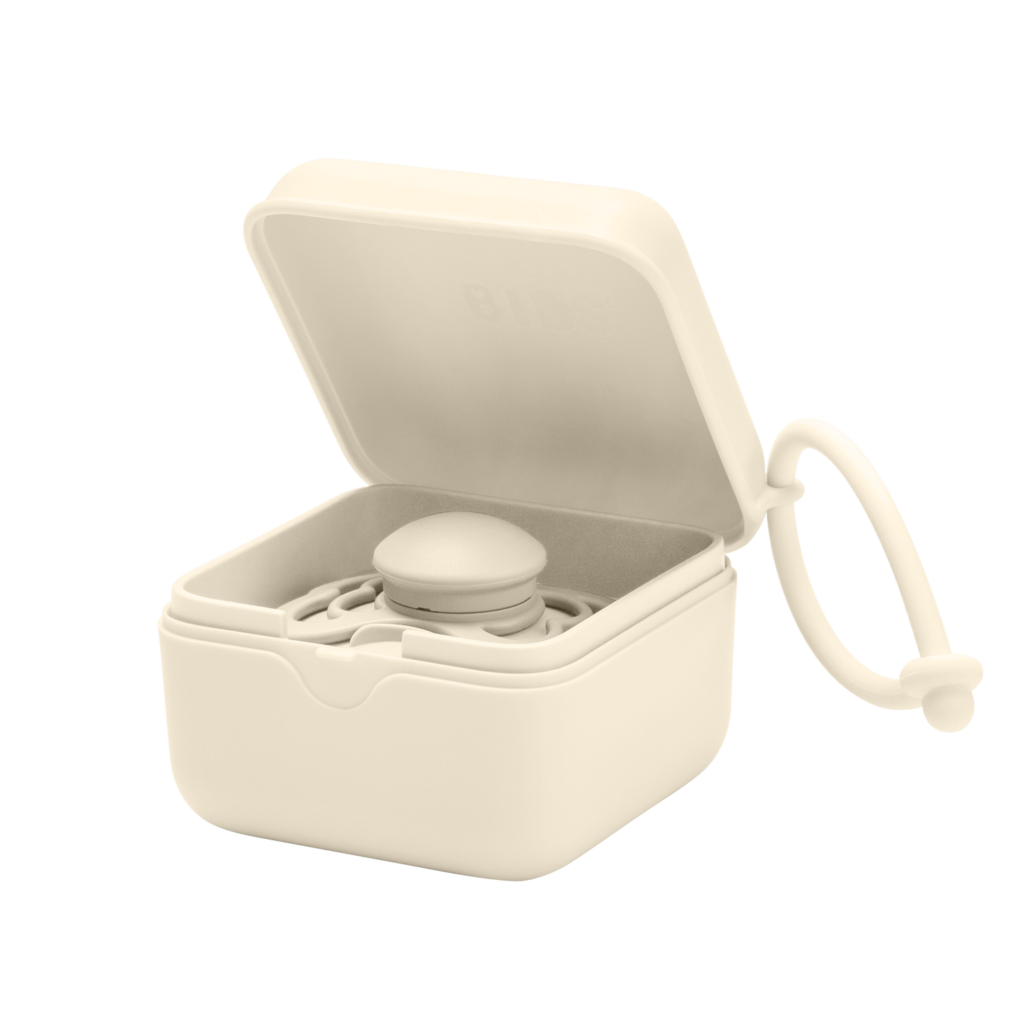 Bibs - Pacifier Box - Ivory