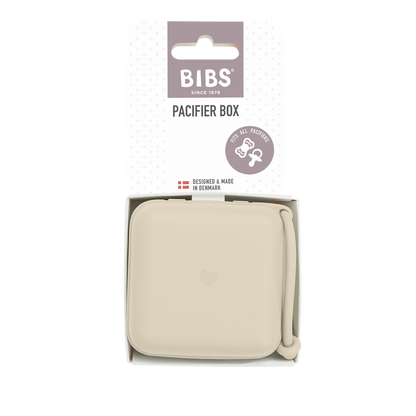 Bibs - Pacifier Box - Ivory