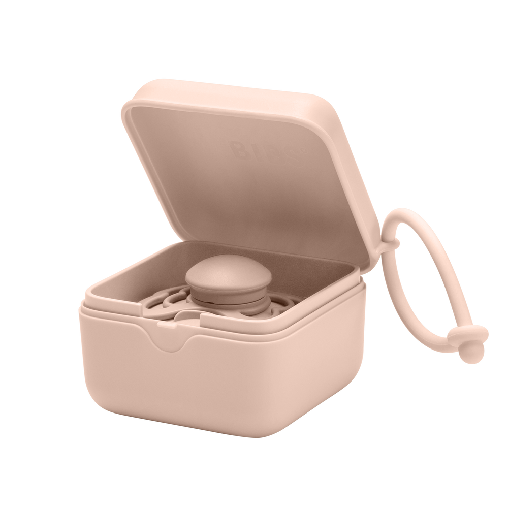 Bibs - Pacifier Box - Blush