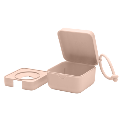 Bibs - Pacifier Box - Blush