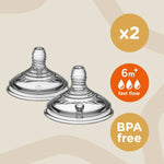 عدد 2 حلمات-تدفق سريع-تومي تيبي