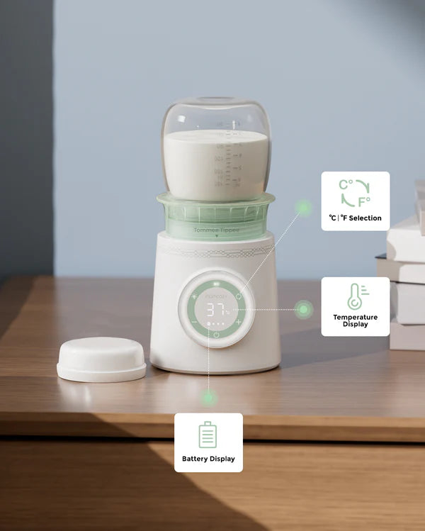 Momcozy-Cordless Portable Baby Bottle Warmer