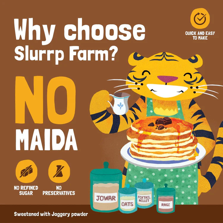 Slurrp Farm-Pancake Chocolate 150gm