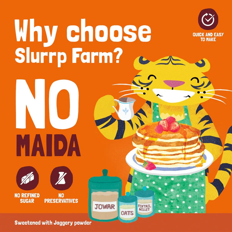 Slurrp Farm-Classic Millet Pancake Mix 150G