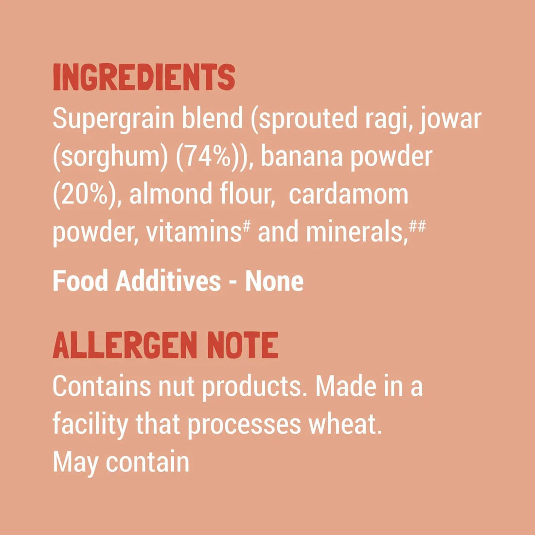 Slurrp Farm- Cereal Ragi Almond & Banana