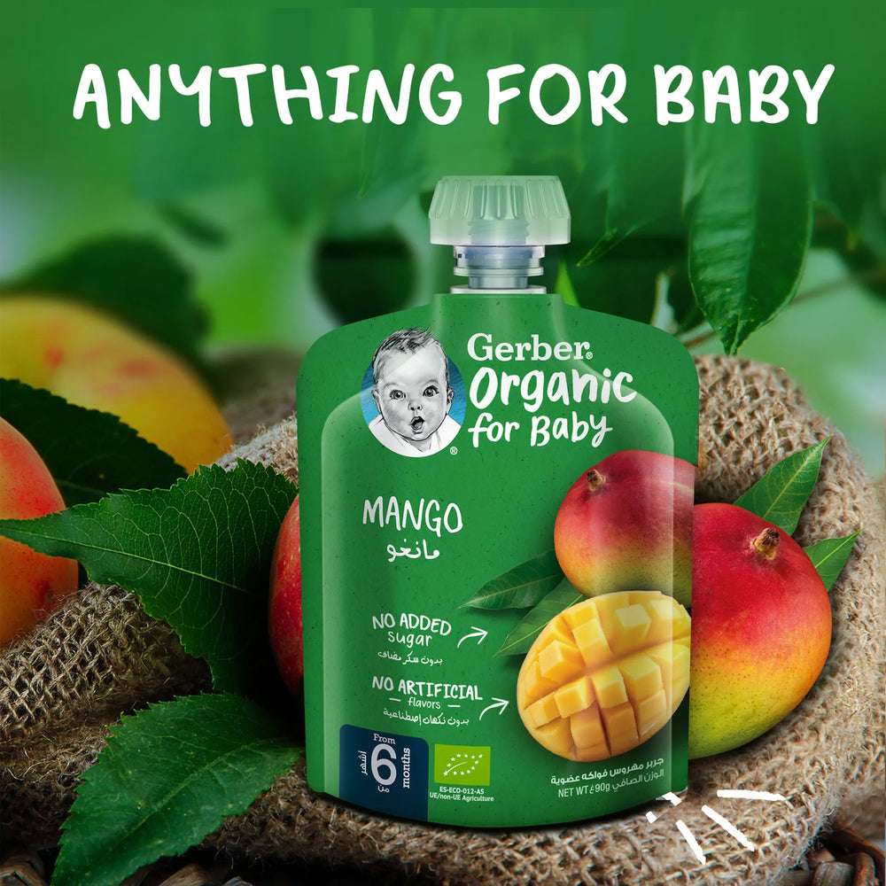 Gerber - Organic Mango 90g