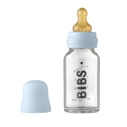 Bibs Baby Bottle 110ml-Baby Blue