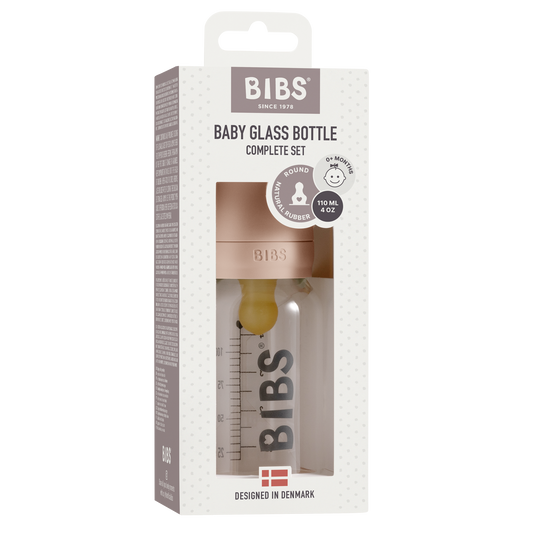 Bibs Baby Bottle 110ml-Blush