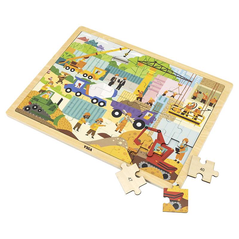 Construction Area Puzzle 48Pcs