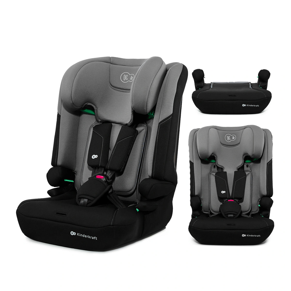 Kinderkraft - I-Comfy I-Size Travel Car Seat - Grey