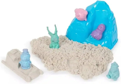 Kinetic Sand Snowy Surprise