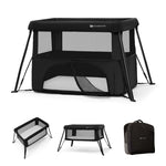 Kinderkraft - Cami 3-In-1 Baby Cot - Black