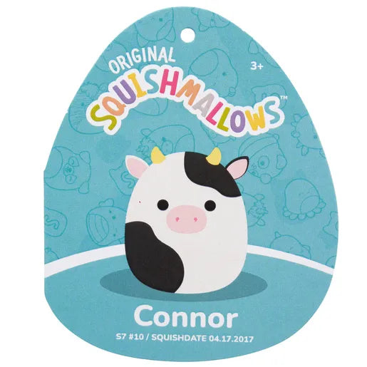 Squishmallows 7.5" Soft Toy - Connor the Cow