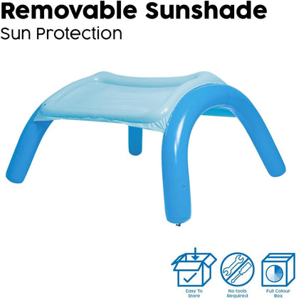 Bestway -Play Pool With Canopy 140X140X114 cm