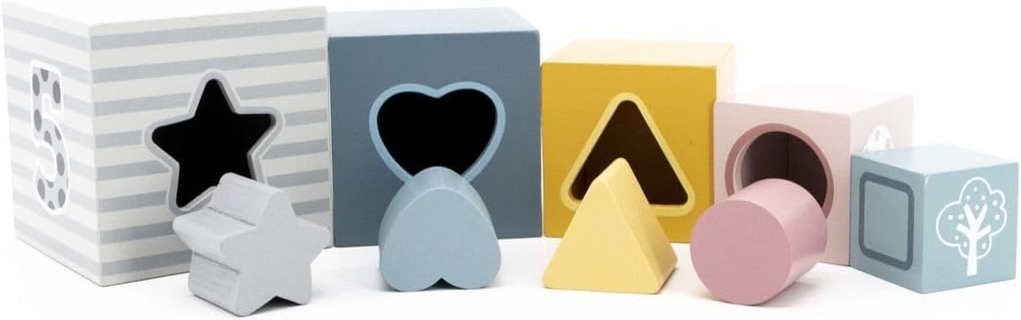 مجموعة مكعبات خشبية-فيجا