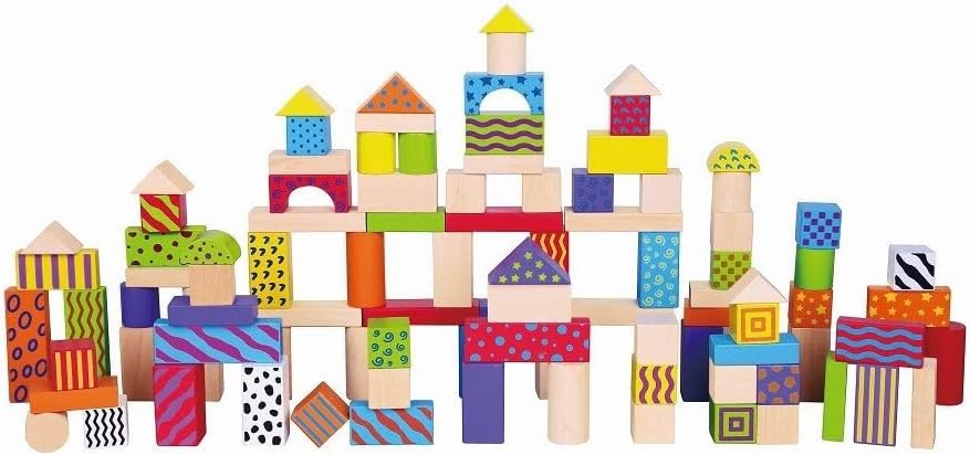 Wooden Blocks -100pcs