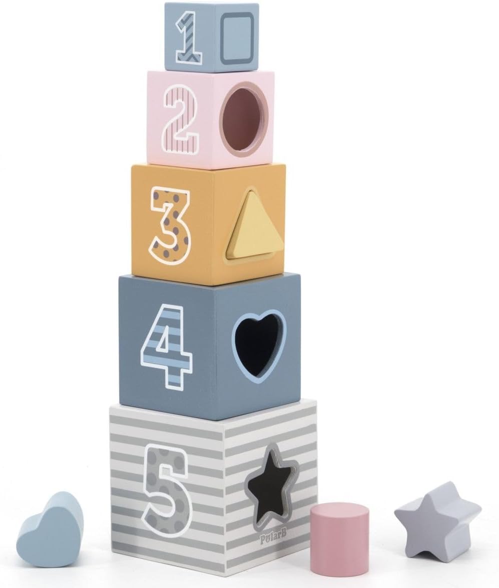 مجموعة مكعبات خشبية-فيجا