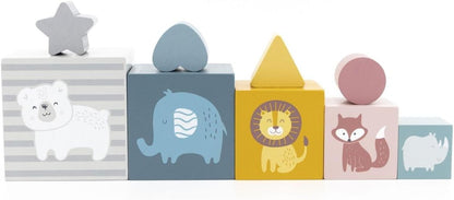 مجموعة مكعبات خشبية-فيجا