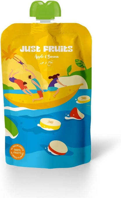 Just Fruits Apple & Banana 110G