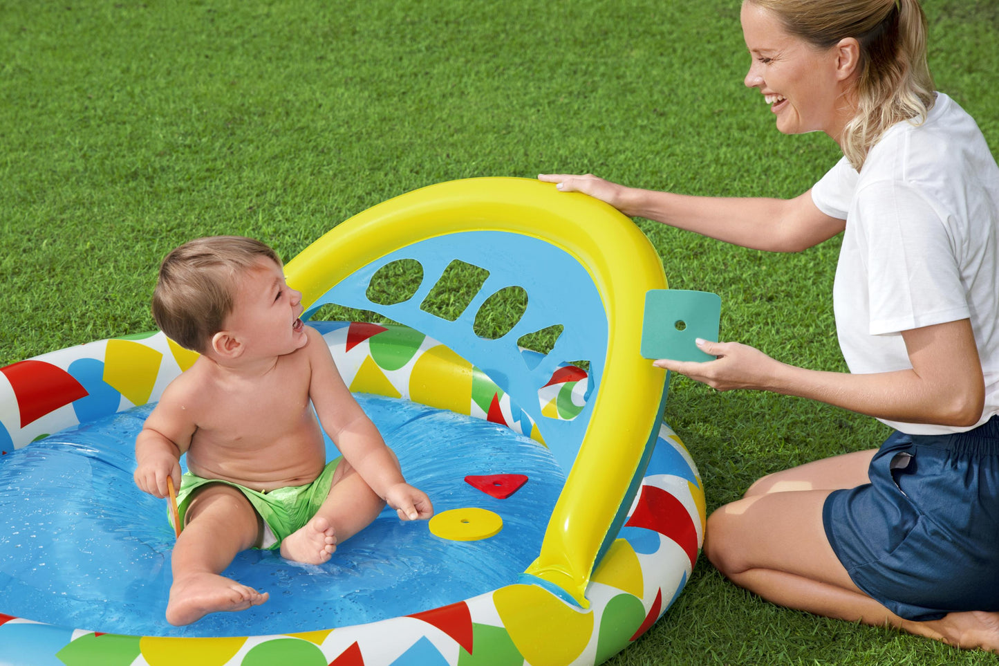 Bestway-Pool Splash and Learn Kiddie 120X117X46