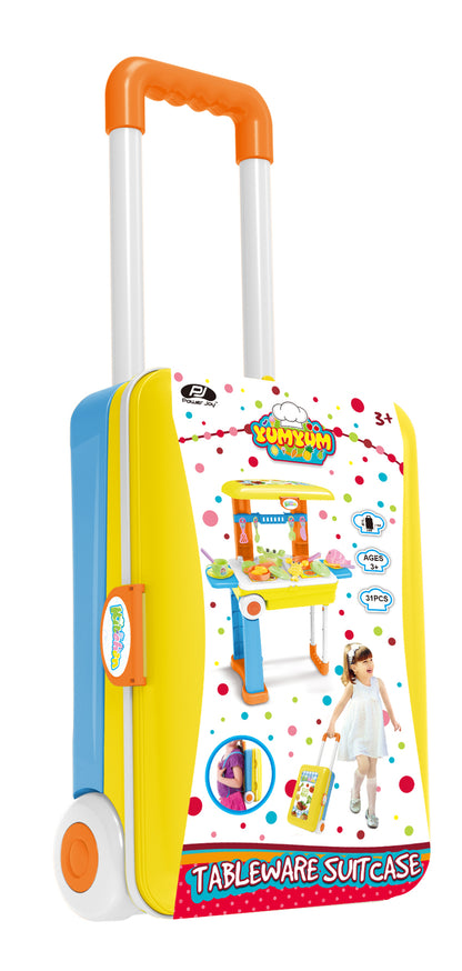 Yumyum Tableware Suitcase-Power Joy