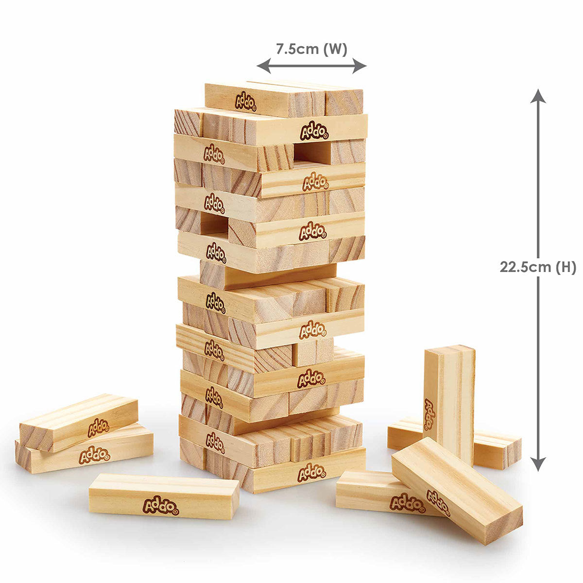 ADDO -Wooden Topple Tower