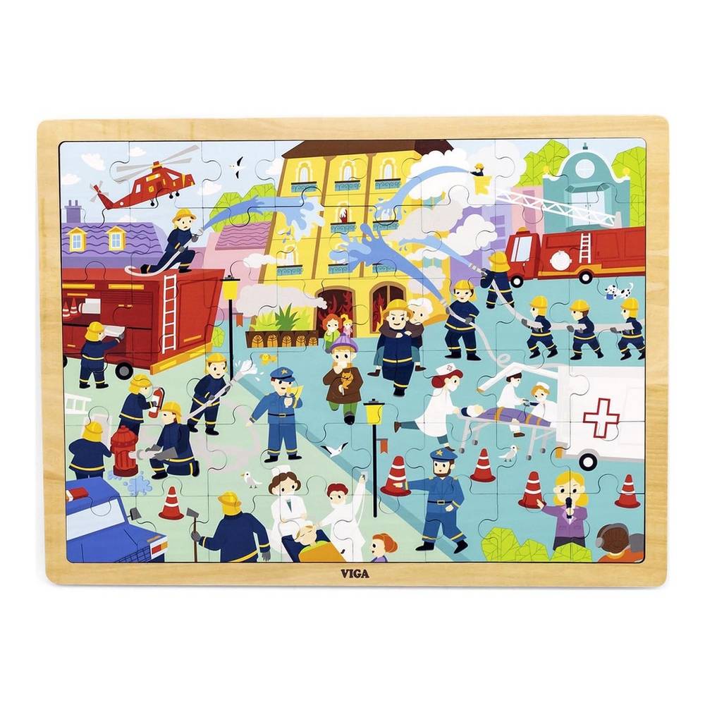 Fire Fighting Puzzle 48Pcs - Viga