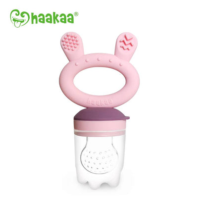 Haakaa - Fresh Food Feeder and Teether - Pink