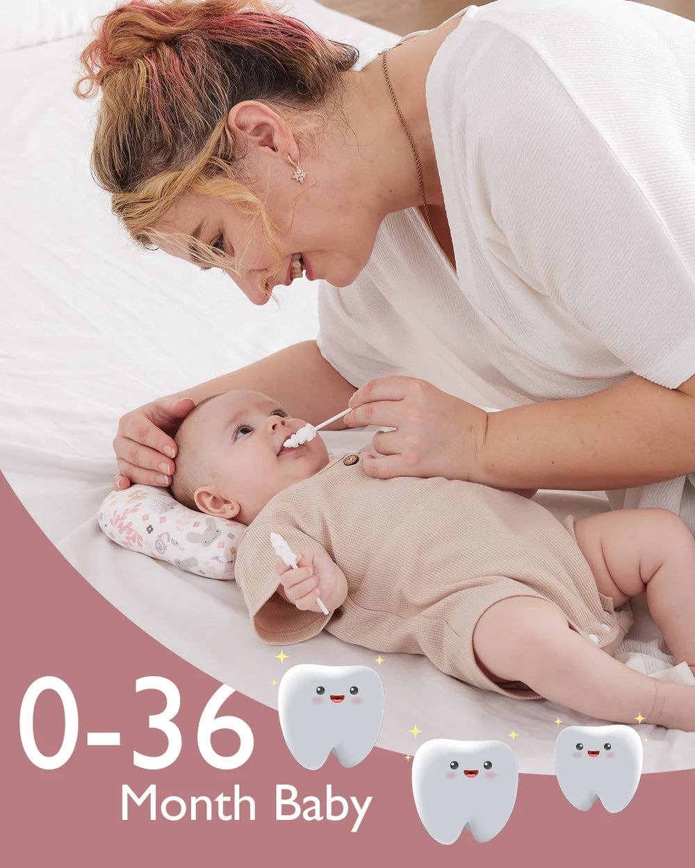 Momcozy Oral Care Series: Tongue Cleaner(40ct)