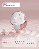 Momcozy M6 Mobile Style Hands-Free Wearable Breast Pump - Single Electric Pump