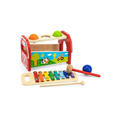 Pounding Bench and Xylophone - Viga