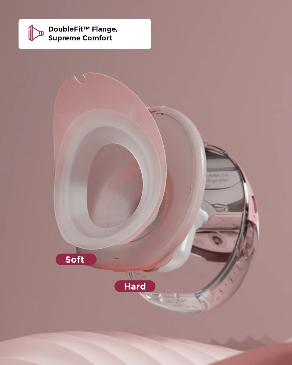 Momcozy M6 Mobile Style Hands-Free Wearable Breast Pump - Single Electric Pump